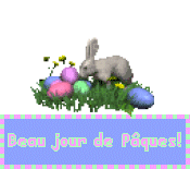 Gif animé Pâques beau jour de Pâques lapin